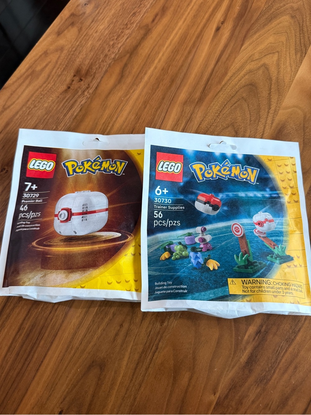 LEGO Pokémon Premier Ball Building Sets 30729 and 30730 - New! In hand!
